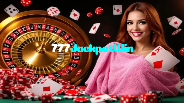 777JackpotWin casino presented on mobile device in Pakistan with slots and live games
